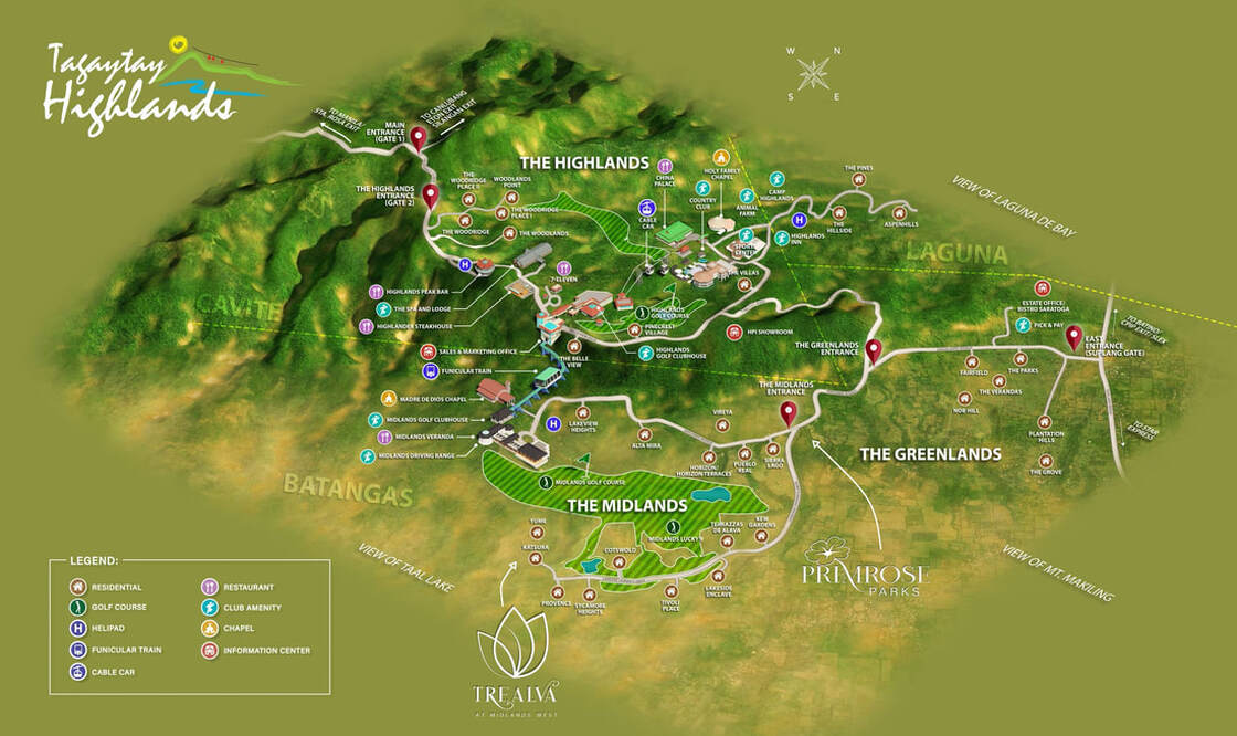 Trealva at Midlands West - Community Map