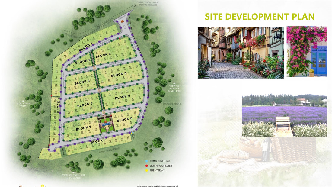 Provence site development plan